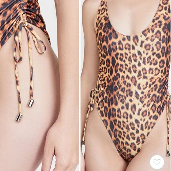 NEW Jours de Sable Sally leopard print one piece swimsuit - Picture 2 of 12
